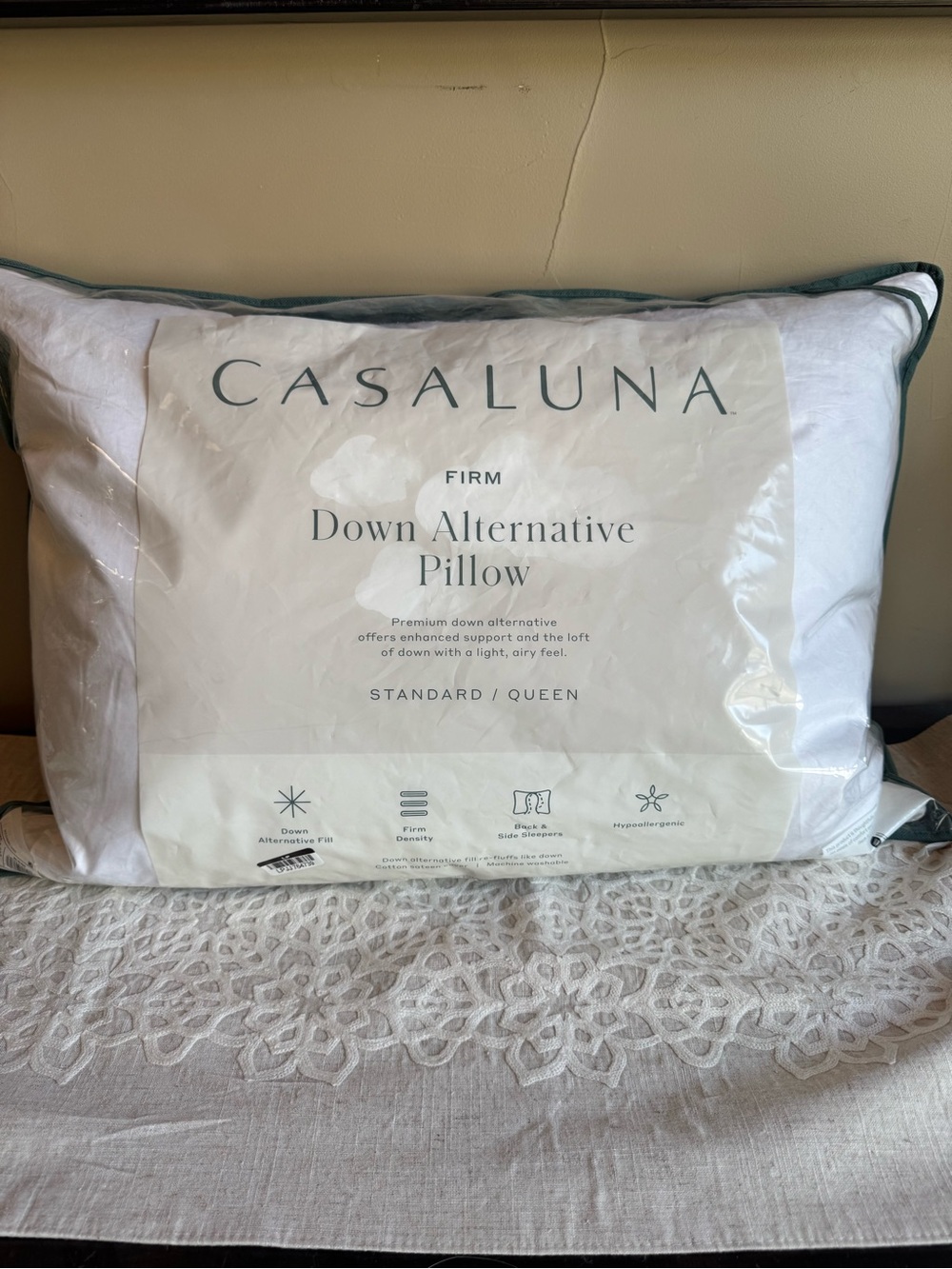 Casaluna Firm Down Alternative Pillow - Queen Firm
